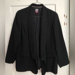 Vince camuto black blazer sz 16w